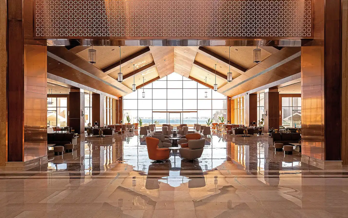 Serenity Sky Arc Sahl Hasheesh Lobby