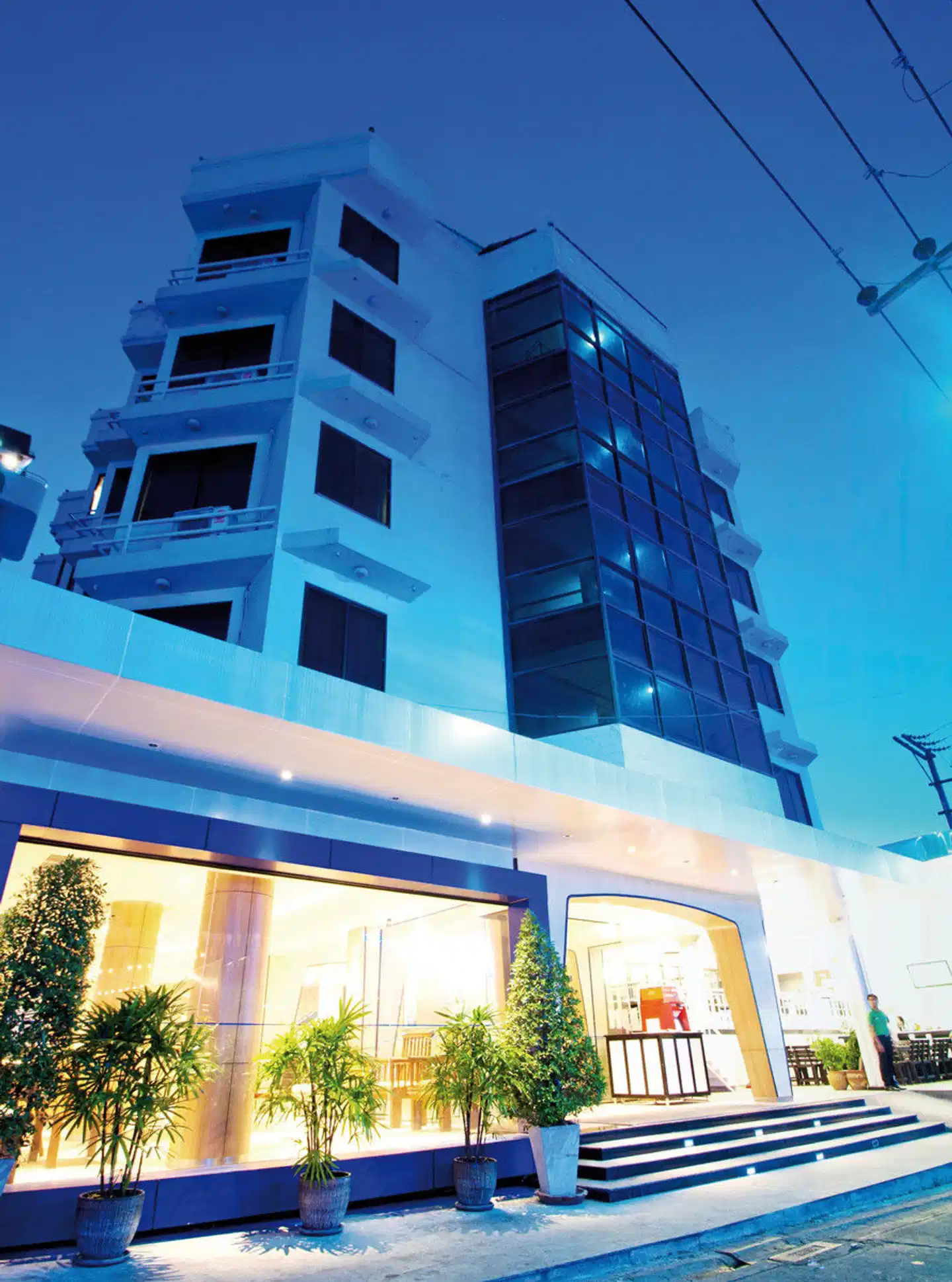 Flipper Lodge Aussenansicht