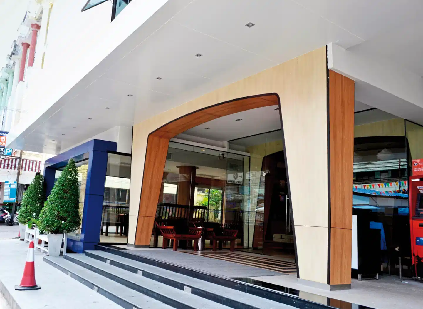 Flipper Lodge Aussenansicht