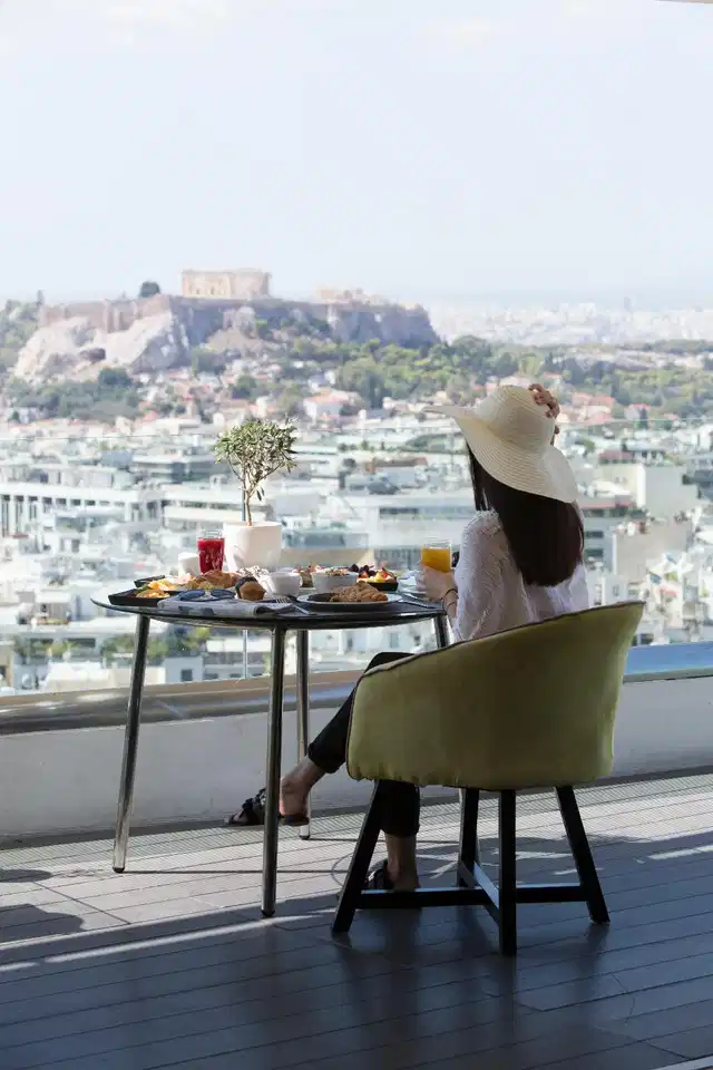 St. George Lycabettus Boutique Hotel Terrasse