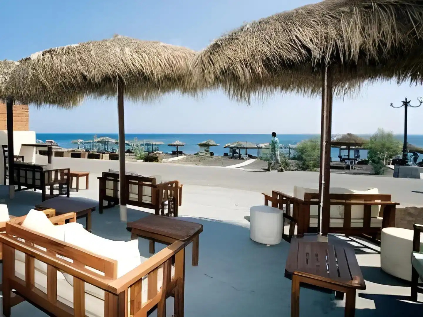 Paralia Diamond Villa Terrasse