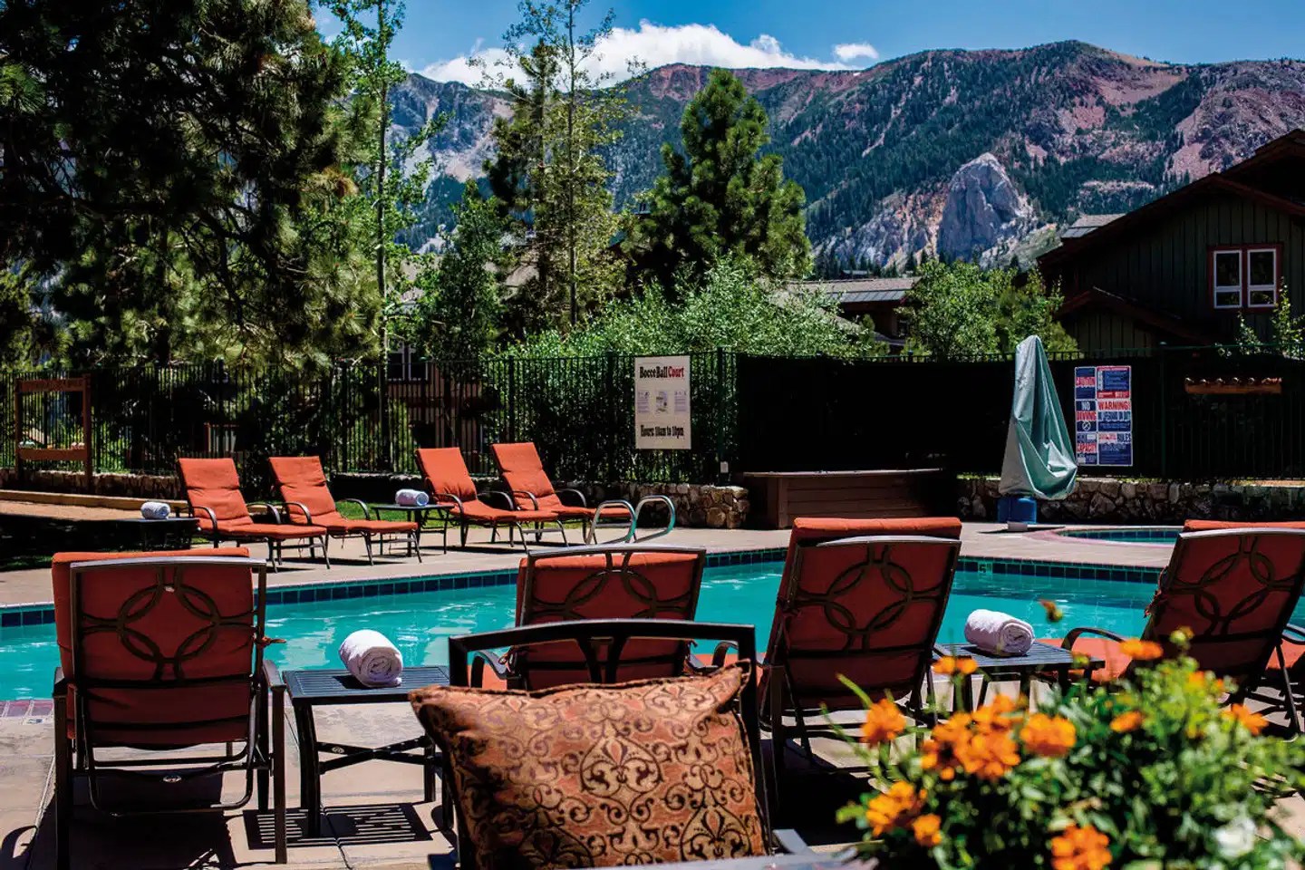 Juniper Springs Resort Terrasse