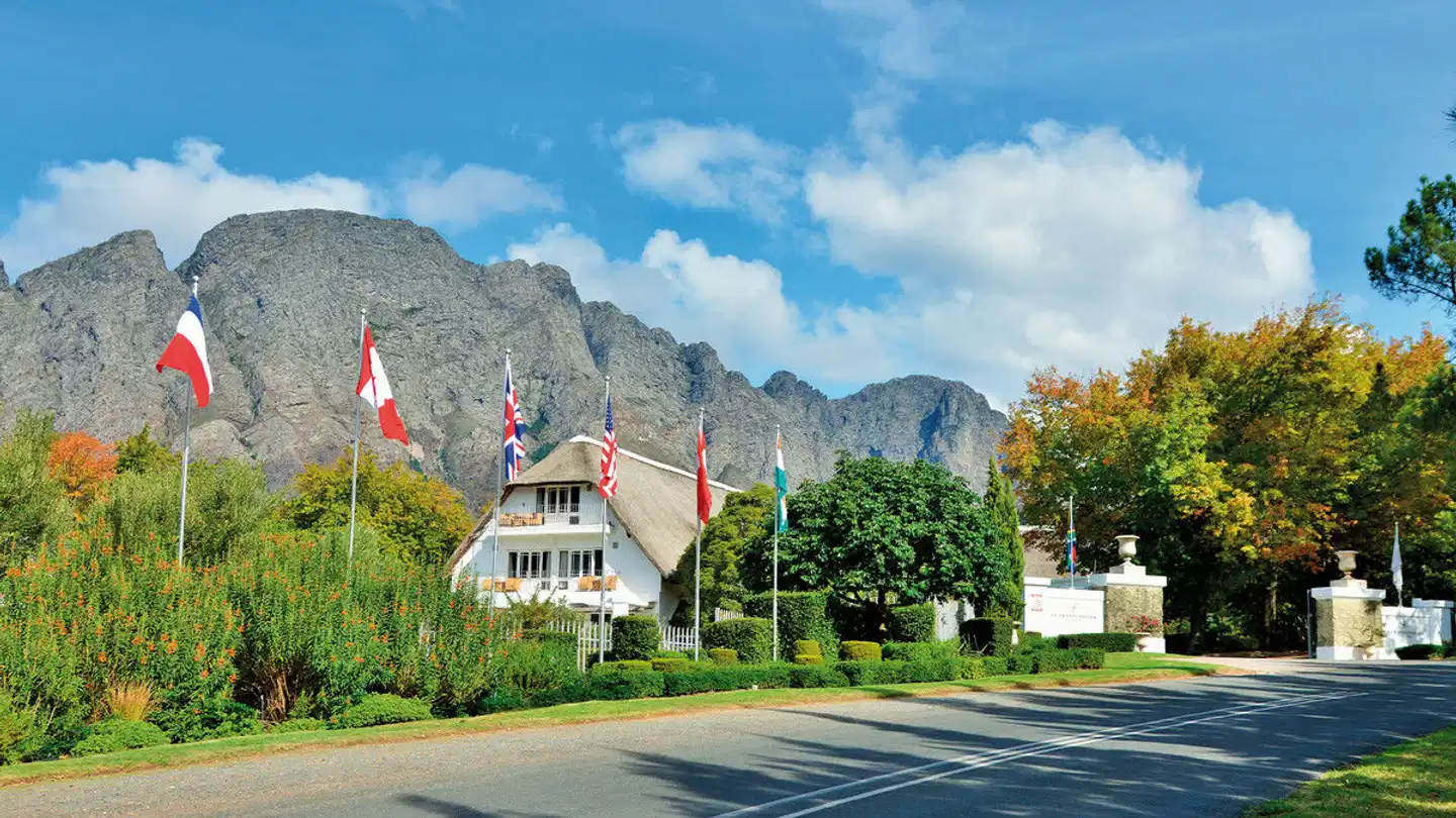 Le Franschhoek Hotel & Spa Aussenansicht