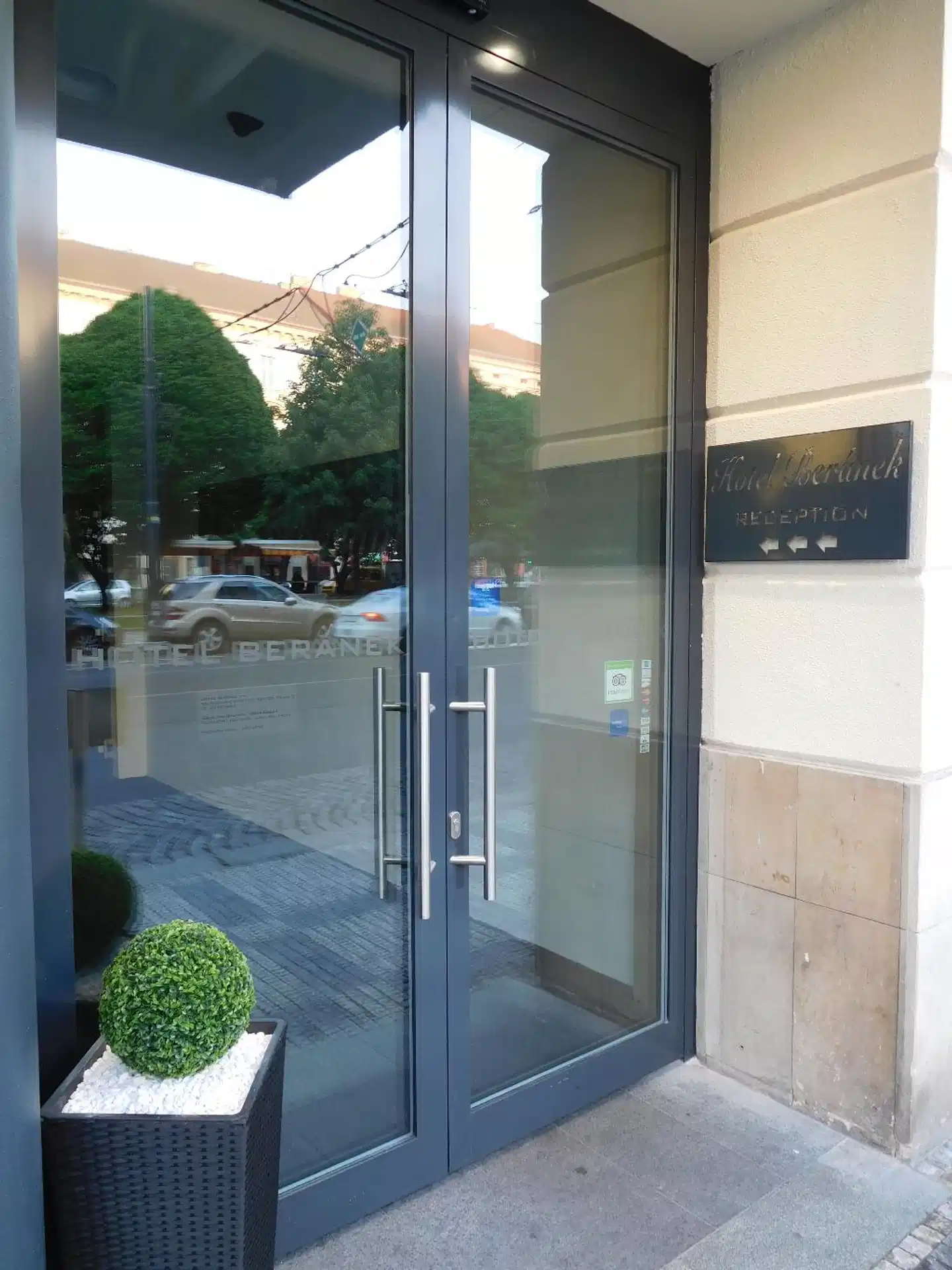 Hotel Beranek Prague Badezimmer