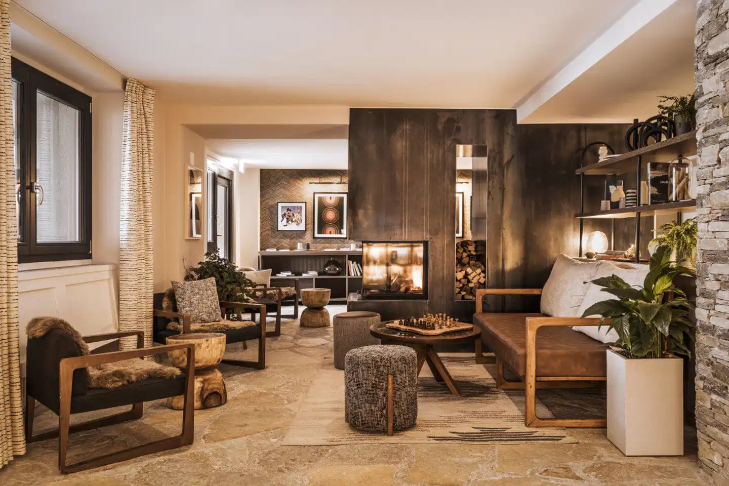 Hotel Valaisia Crans-Montana, a Faern Collection Resort Lobby