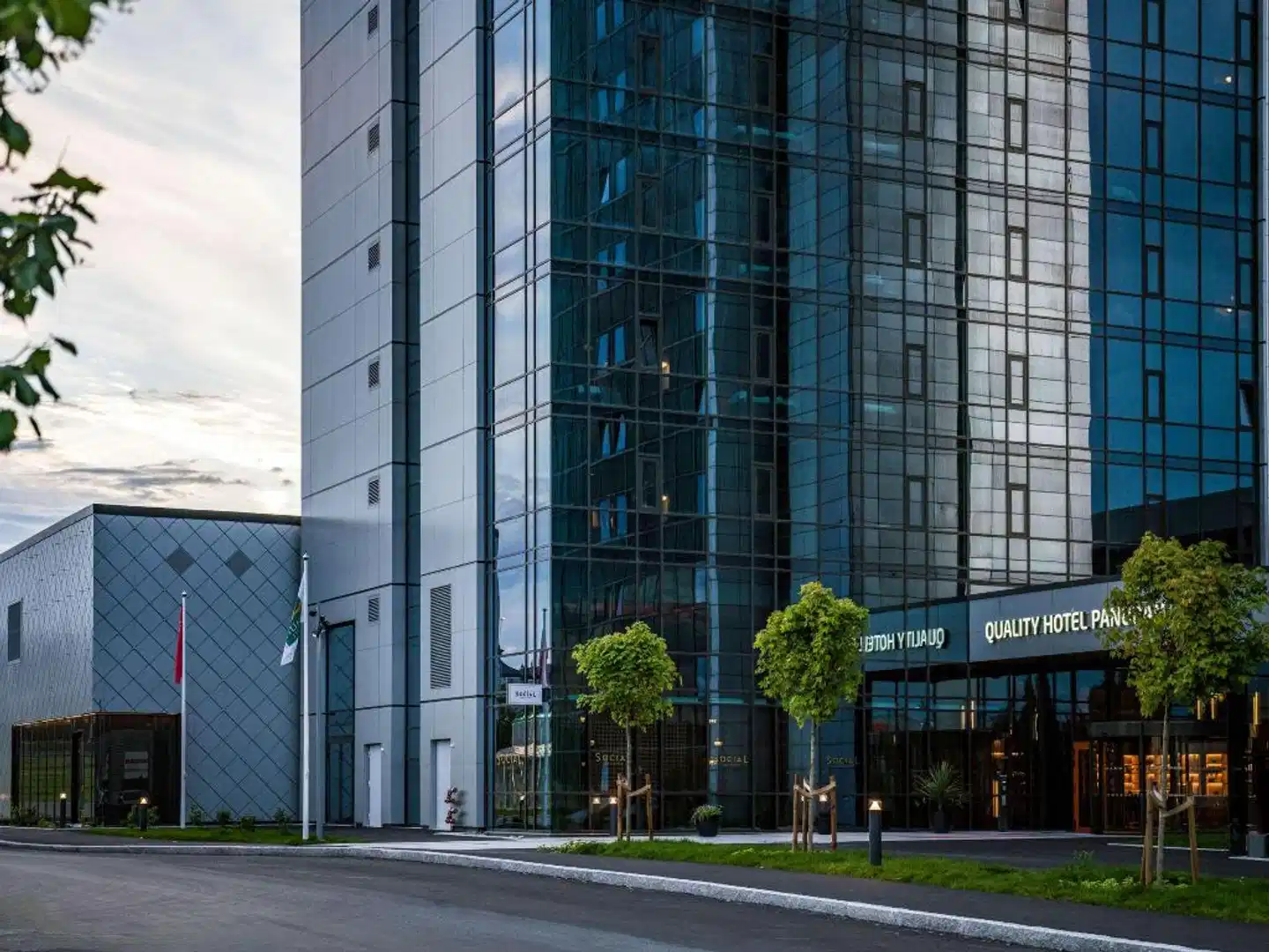 Quality Hotel Panorama Aussenansicht