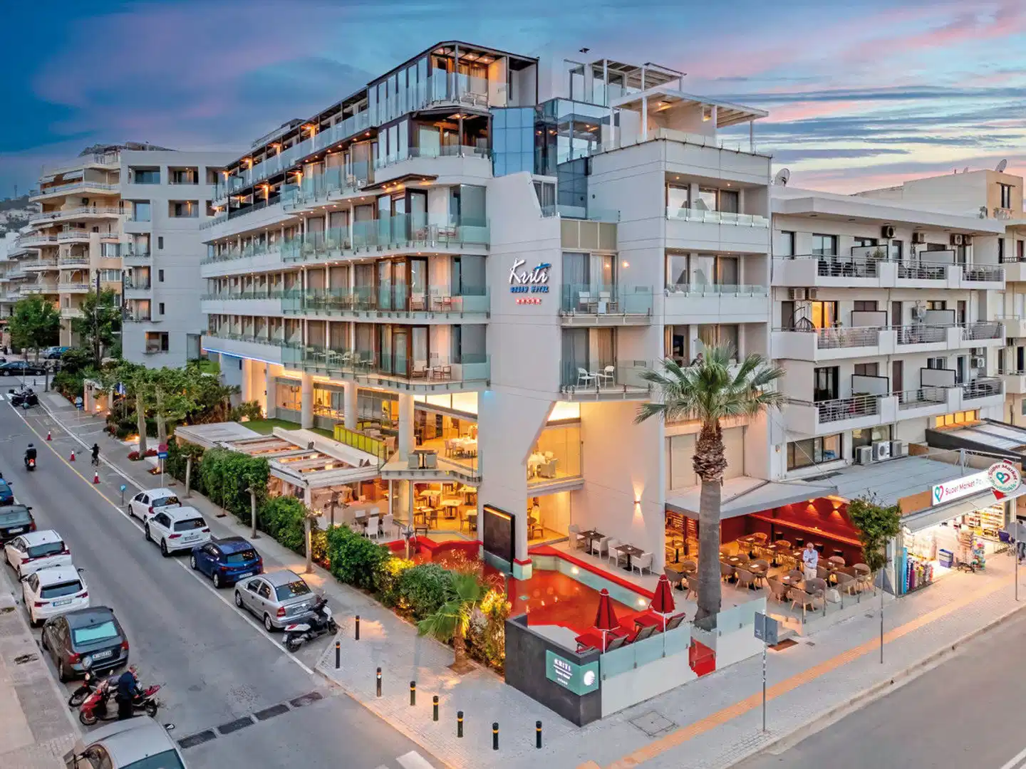 Kriti Beach Hotel Aussenansicht