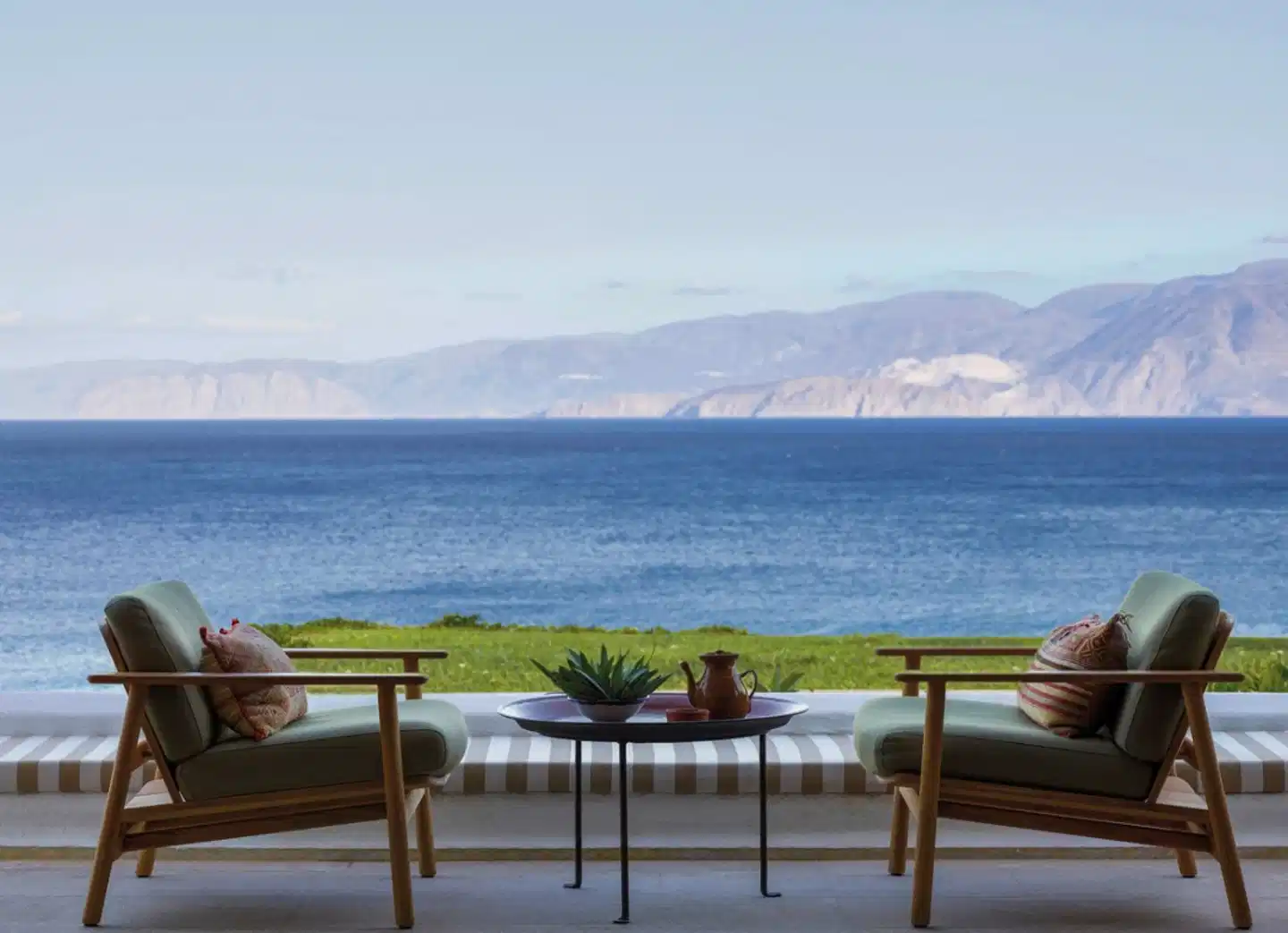 Elounda Mare Hotel Terrasse