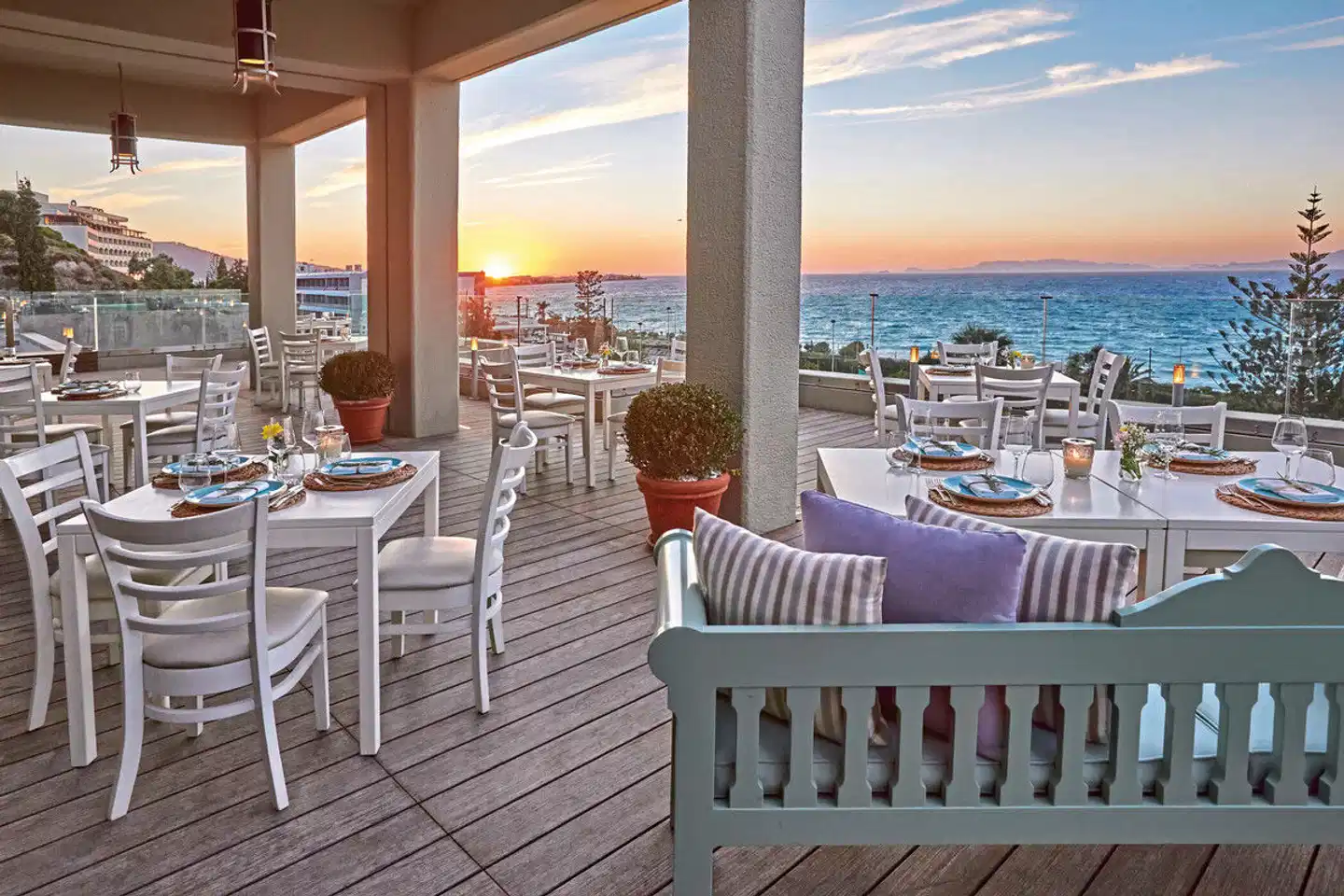 Sheraton Rhodes Resort Terrasse