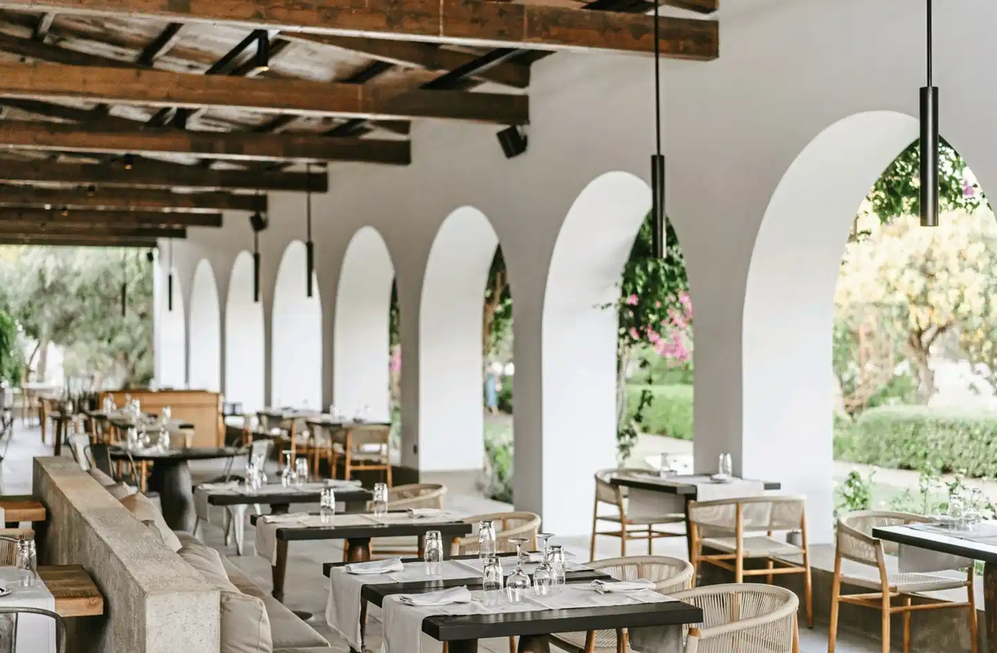 Minos Beach Art Lobby