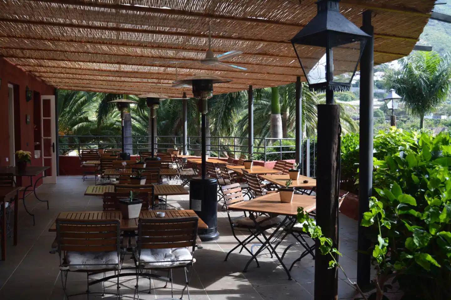 Finca Las Longueras Terrasse