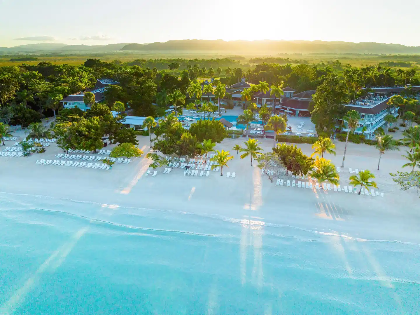 Couples Negril Luftaufnahme