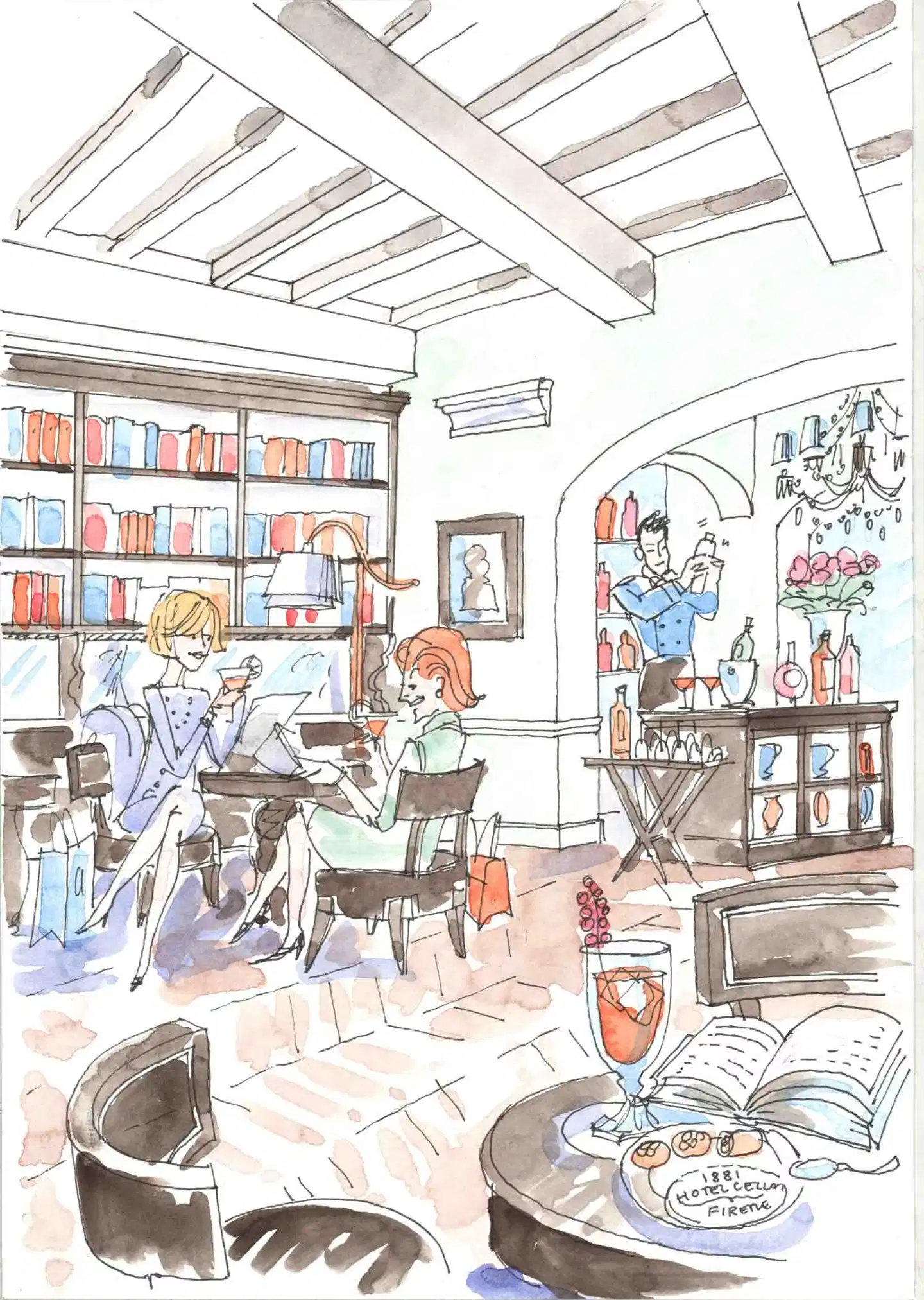 Hotel Cellai Modellaufnahme