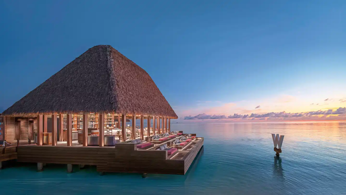 W Maldives Terrasse