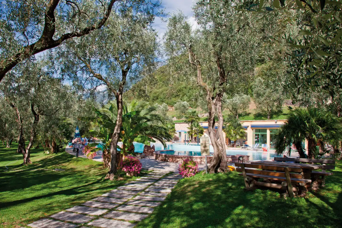 San Carlo Hotel Garni Garten