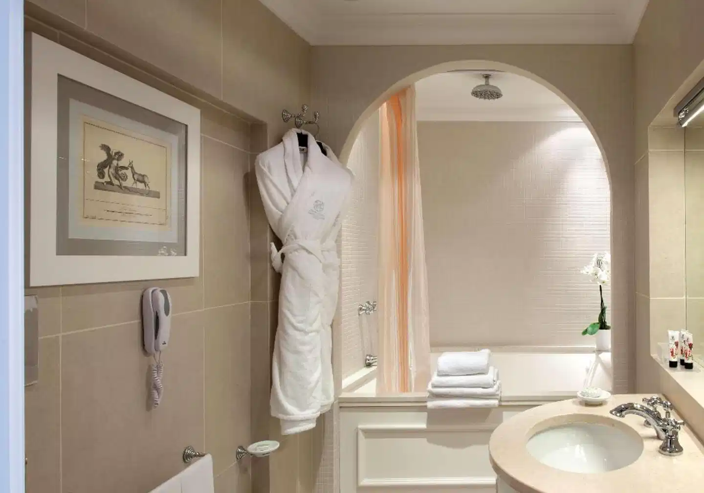 Grand Hotel Santa Lucia Badezimmer