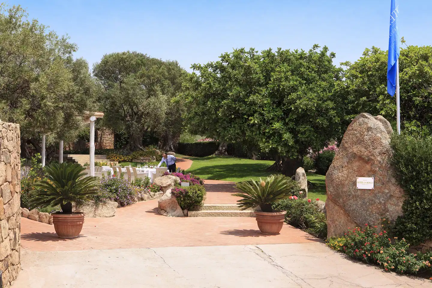 La Rocca Resort & Spa Garten