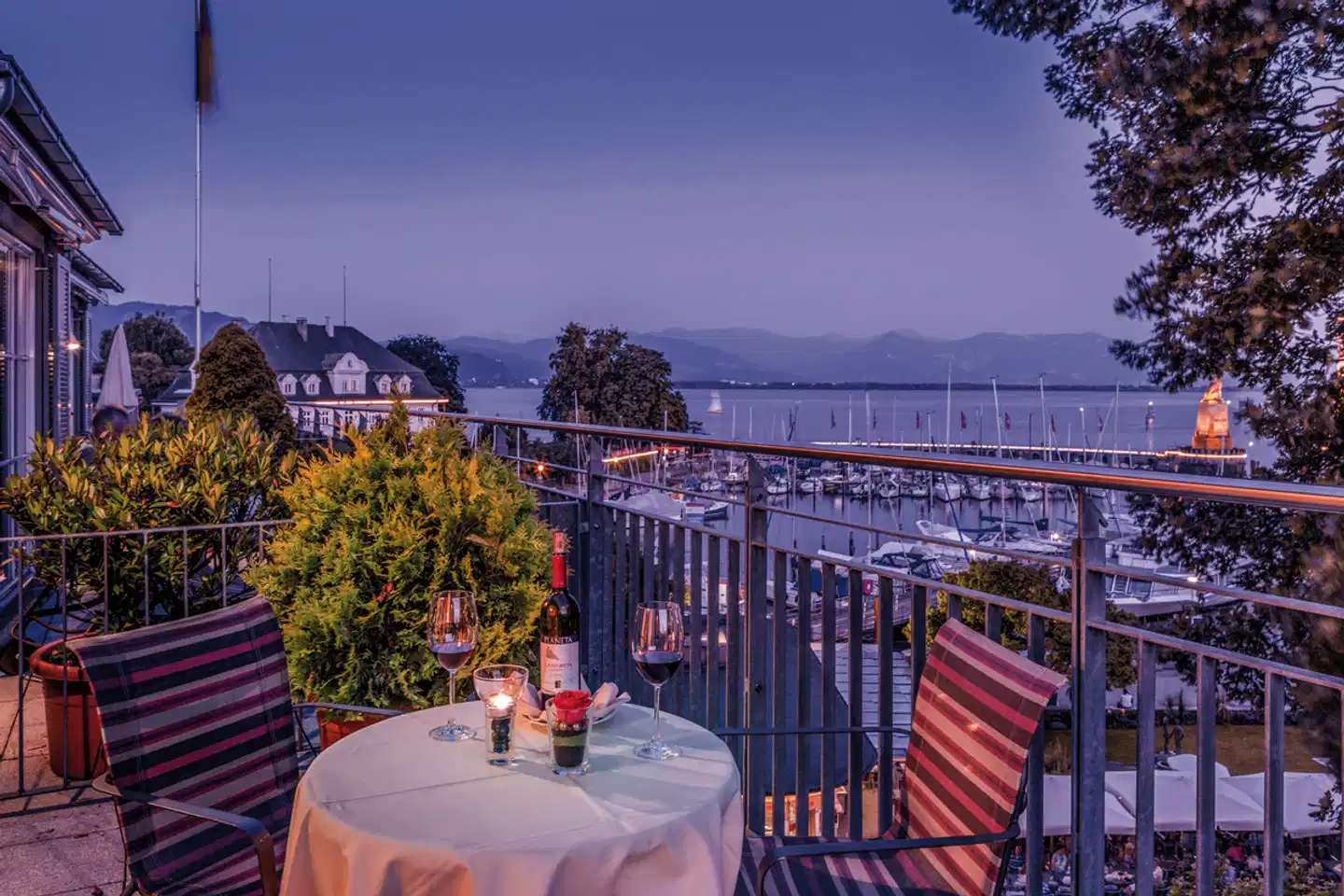 Hotel Lindauer Hof Terrasse