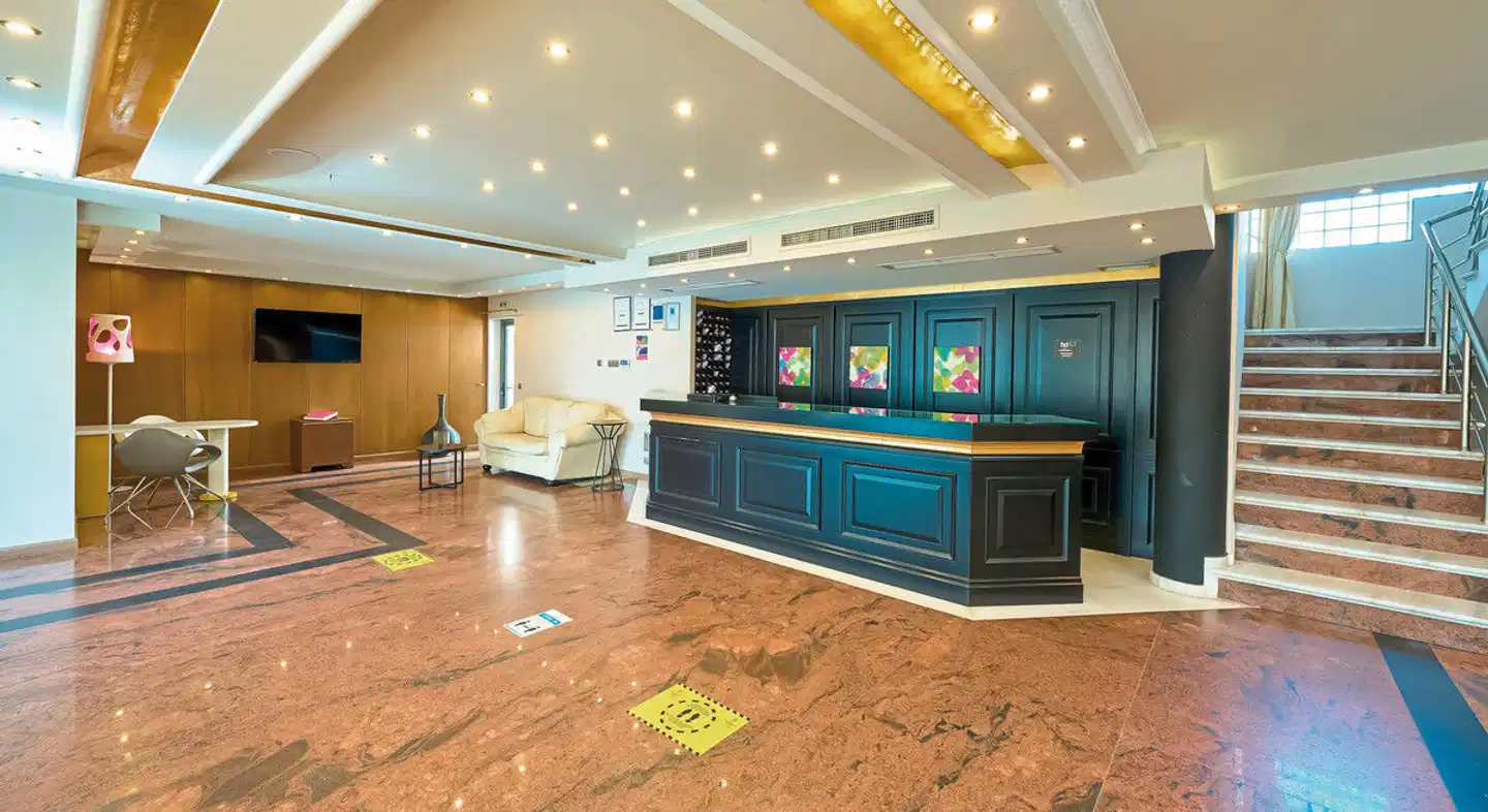 Mediterranean Resort Hotel Lobby