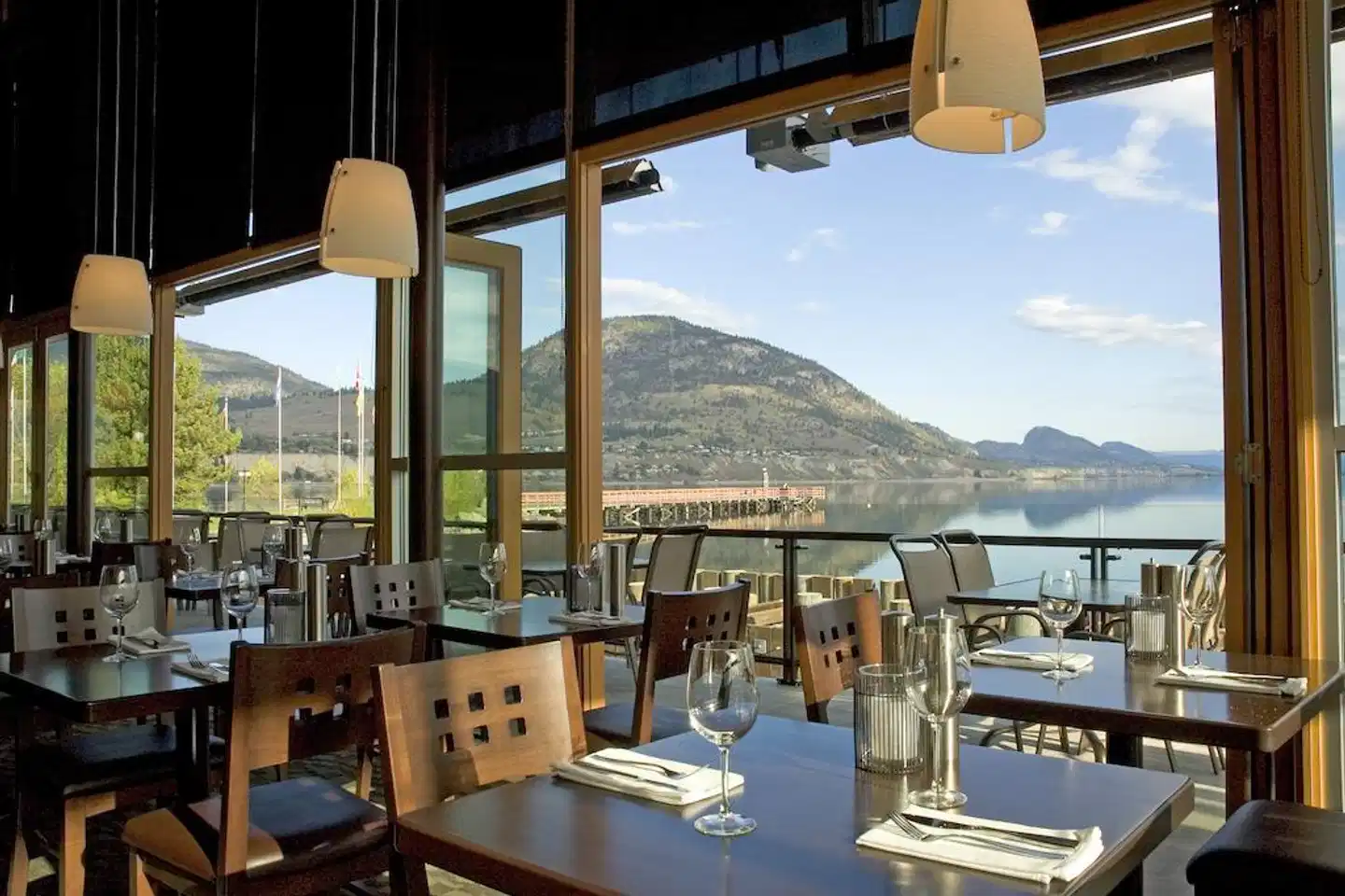 Penticton Lakeside Resort Terrasse