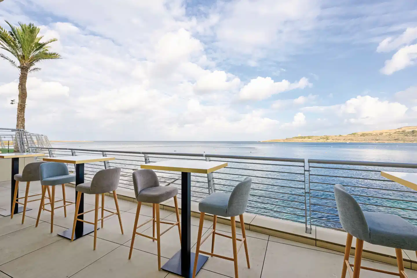 Qawra Palace Resort & Spa Terrasse