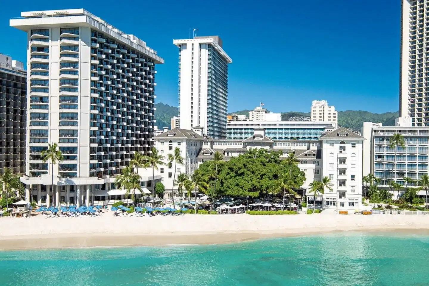 Moana Surfrider, A Westin Resort & Spa, Waikiki Beach Aussenansicht