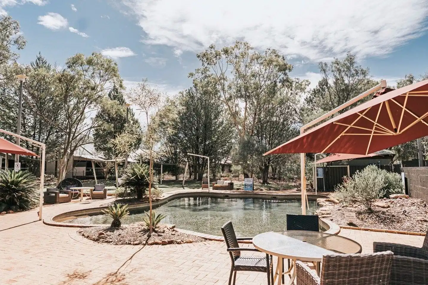 Discovery Resorts Kings Canyon Terrasse