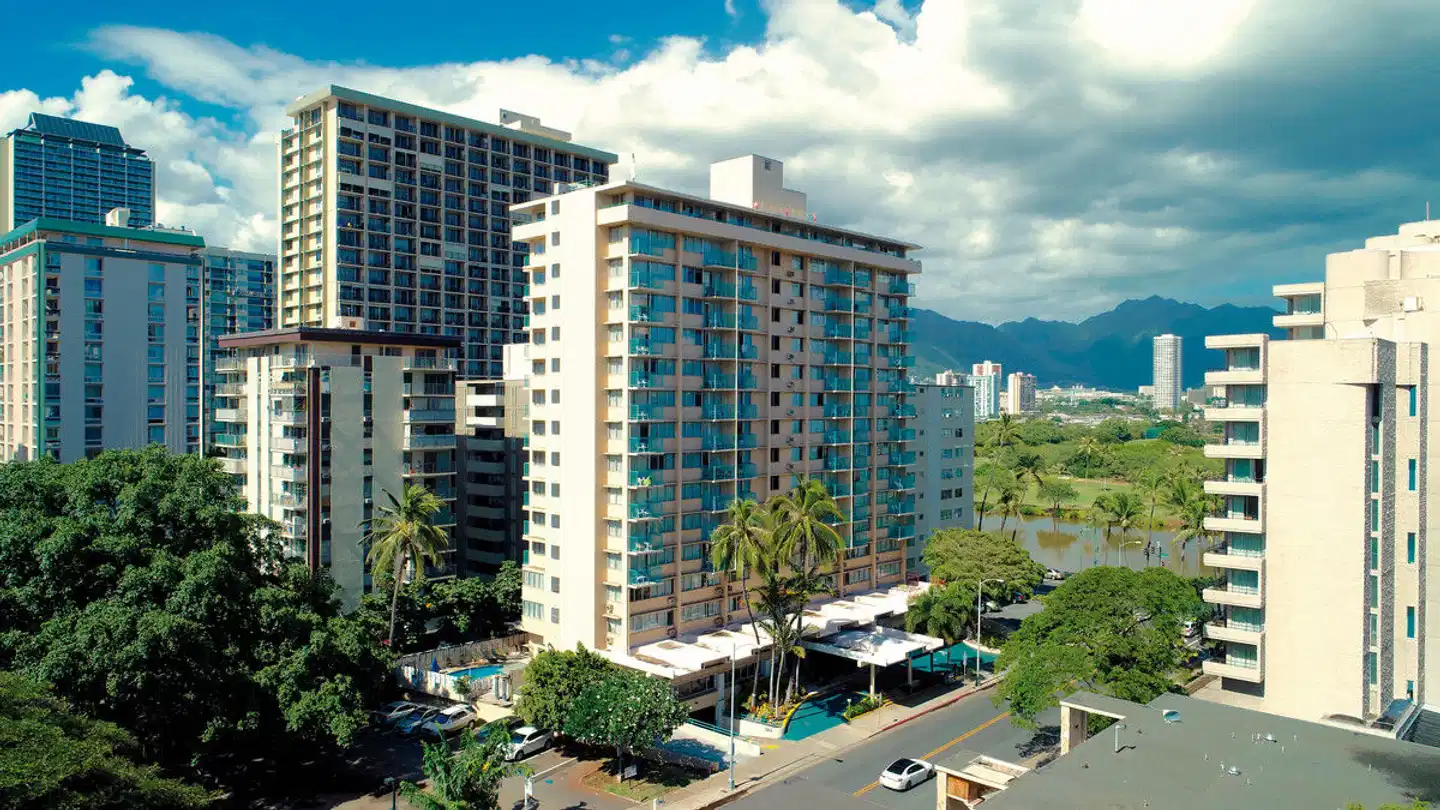 Aqua Aloha Surf Waikiki Aussenansicht