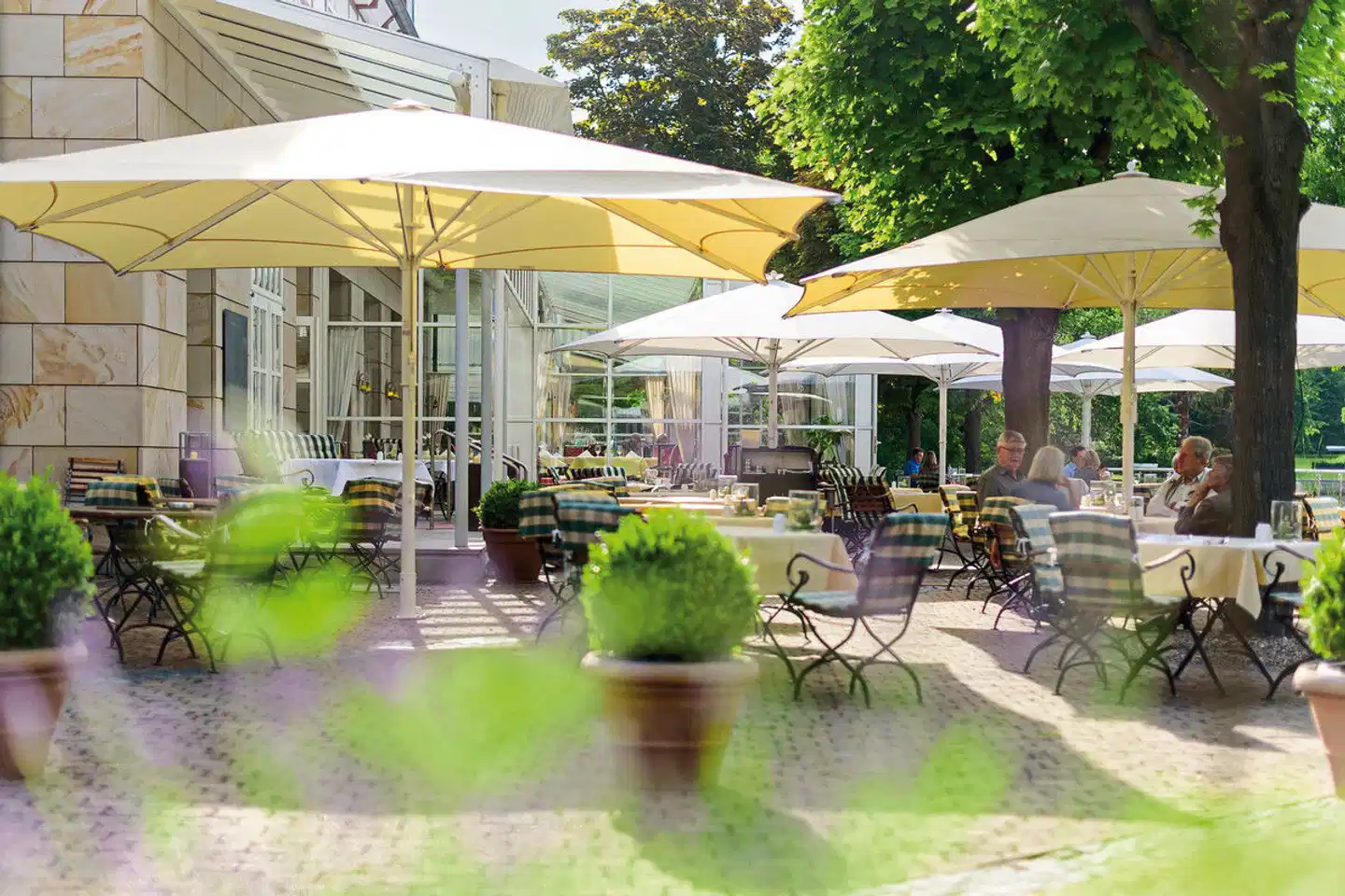 Landhaus Zu den Rothen Forellen Garten