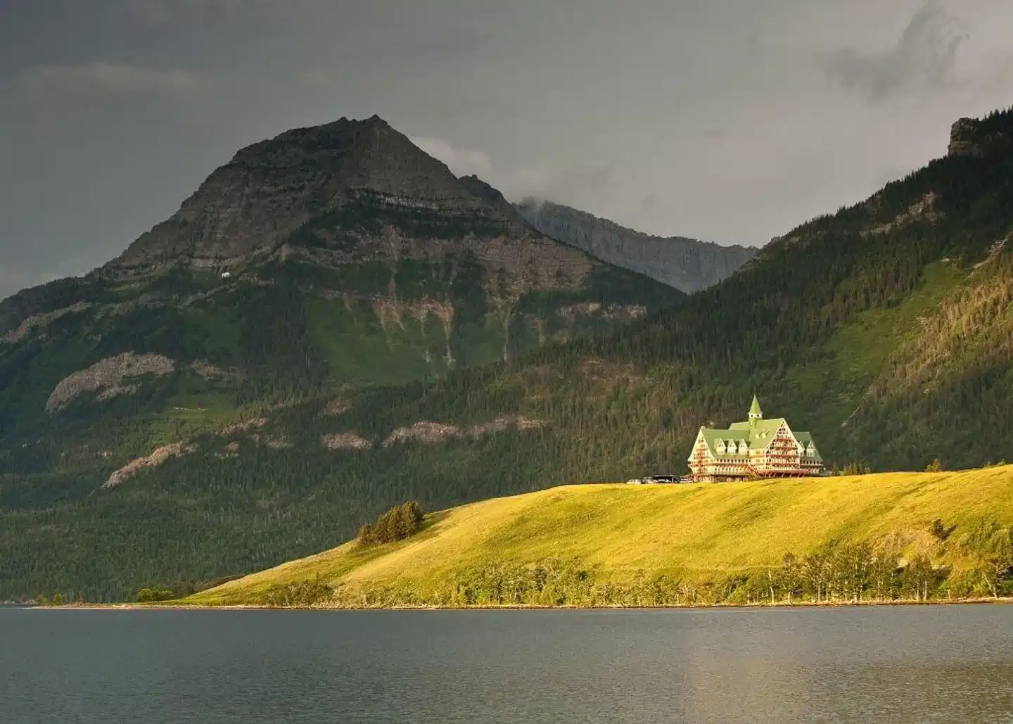 Prince of Wales Hotel Landschaft