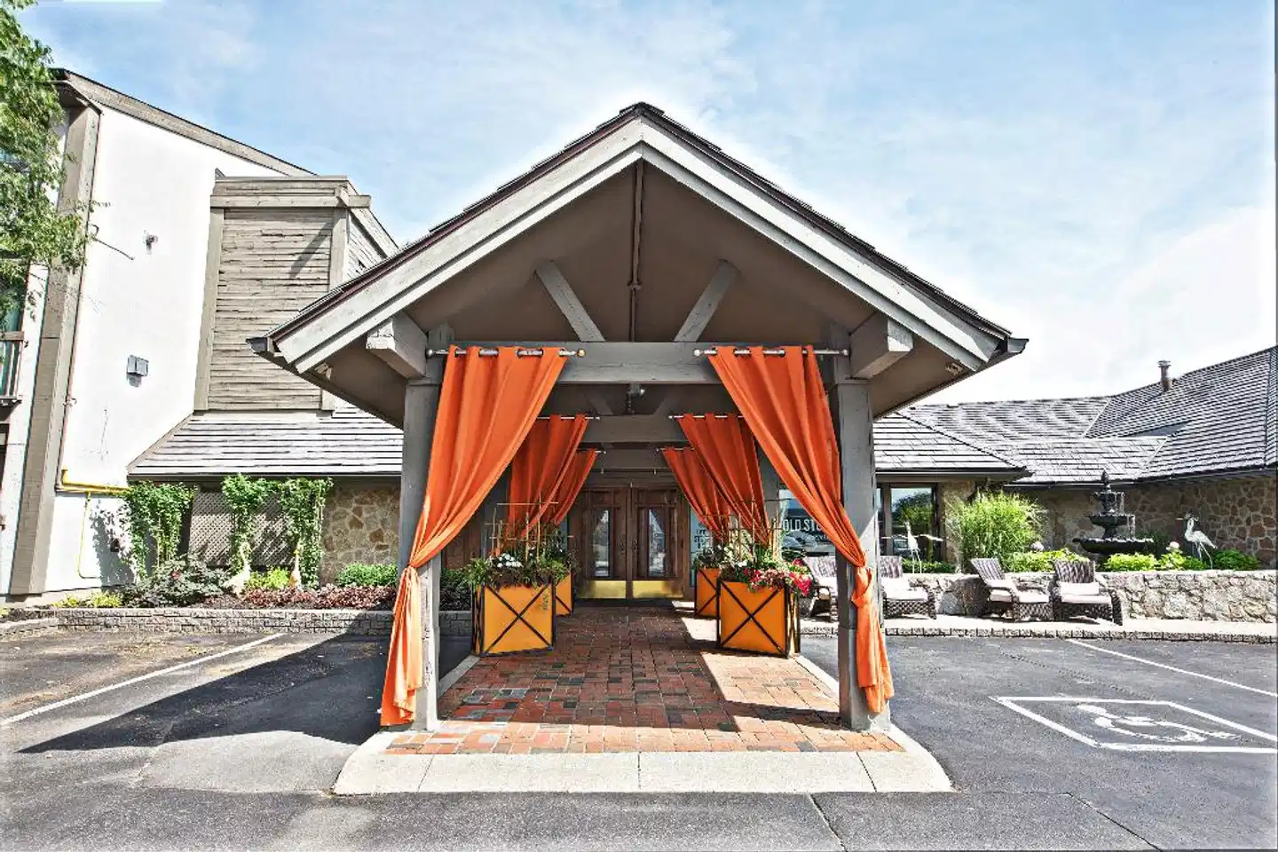 Old Stone Inn Boutique Hotel Terrasse