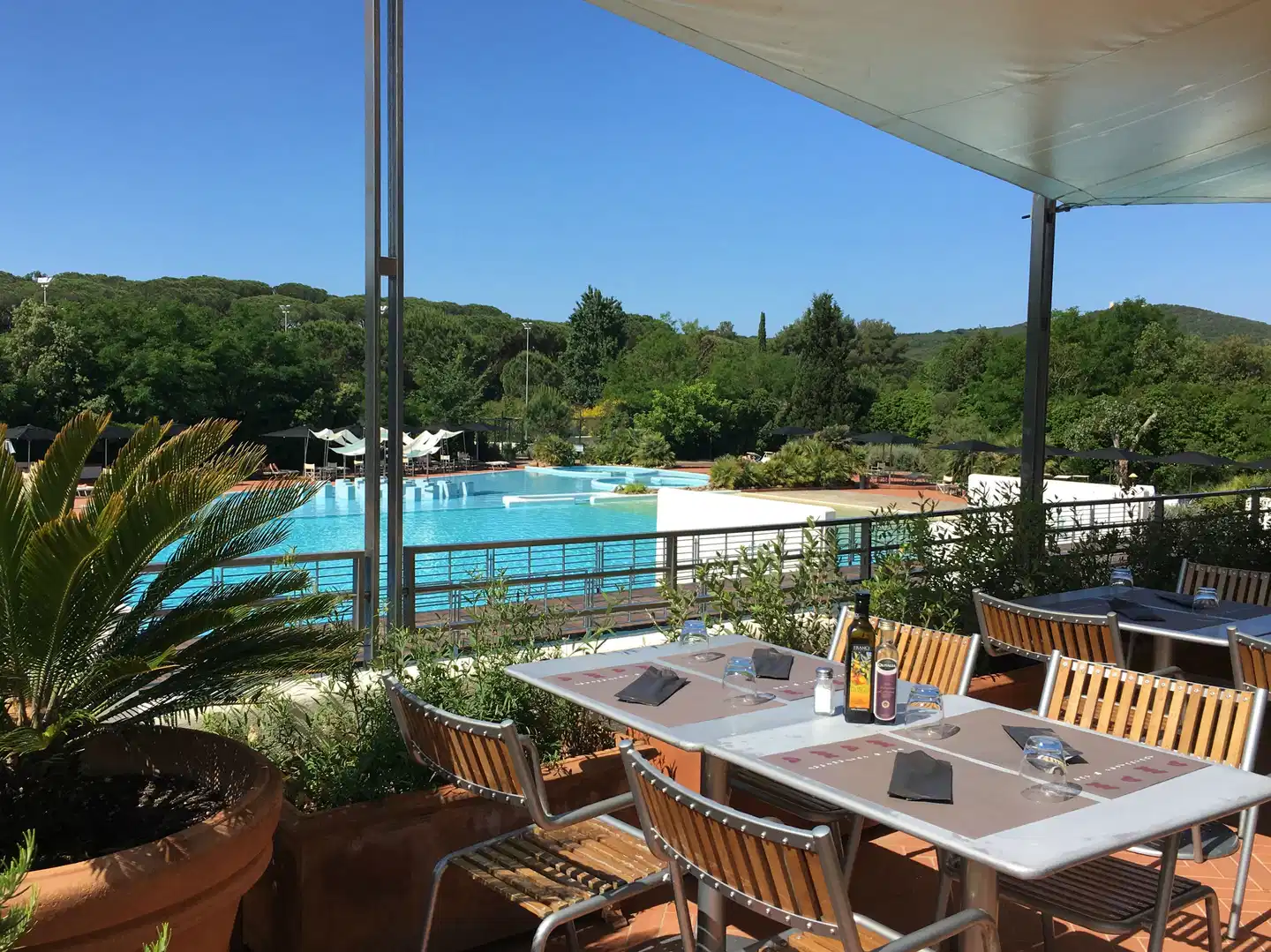 Camping Village Rocchette Terrasse