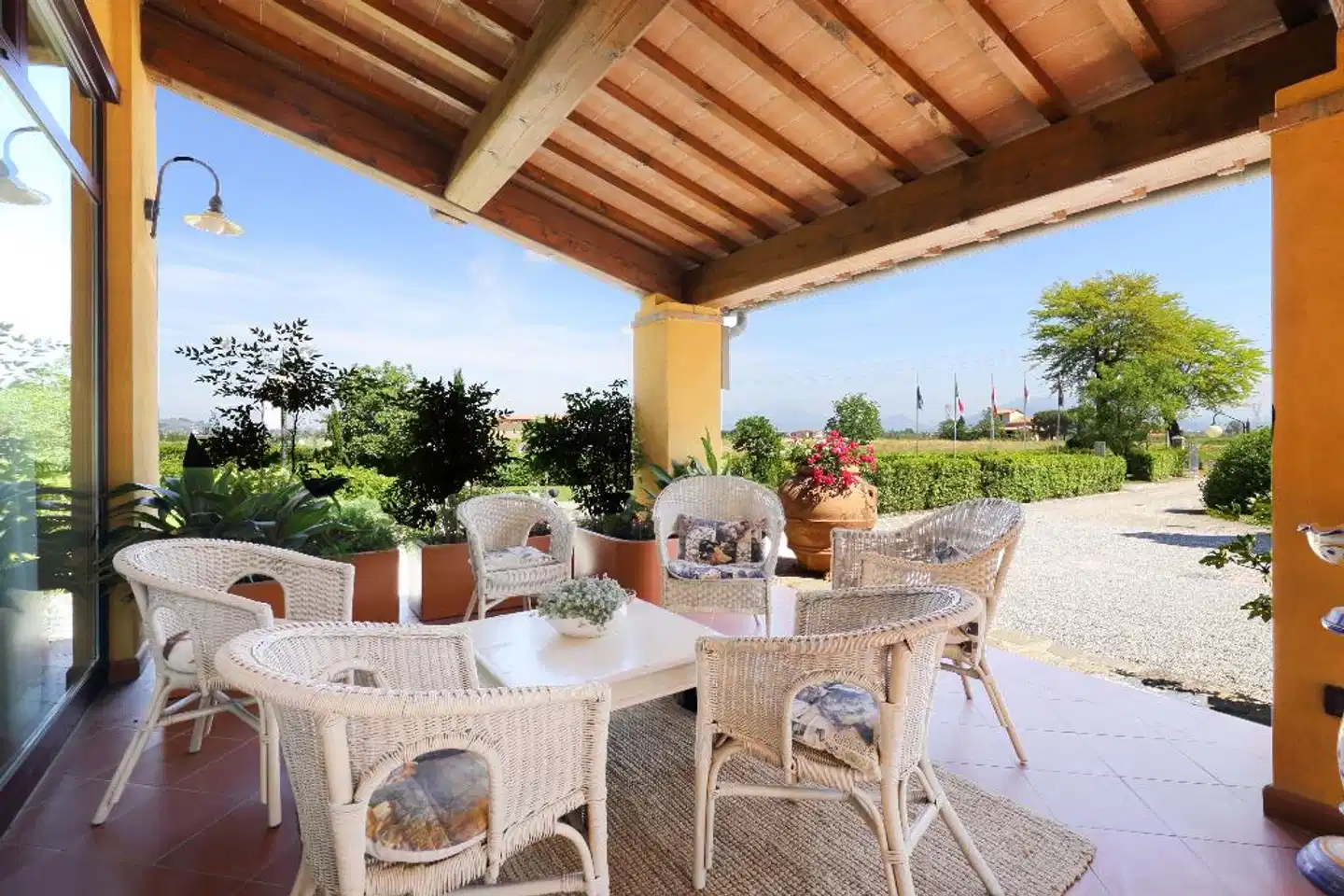 Il Borgo di Villa Castelletti Country Hotel Terrasse