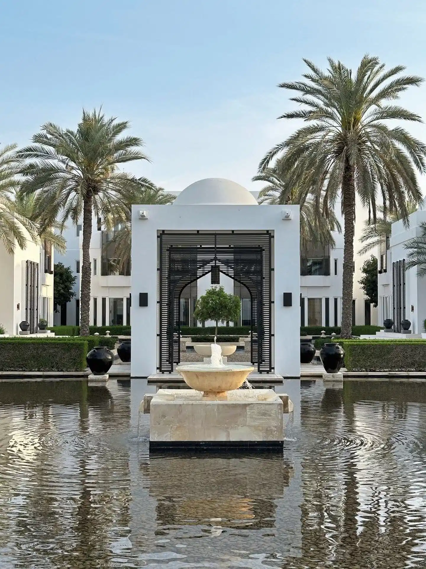 The Chedi Muscat Aussenansicht