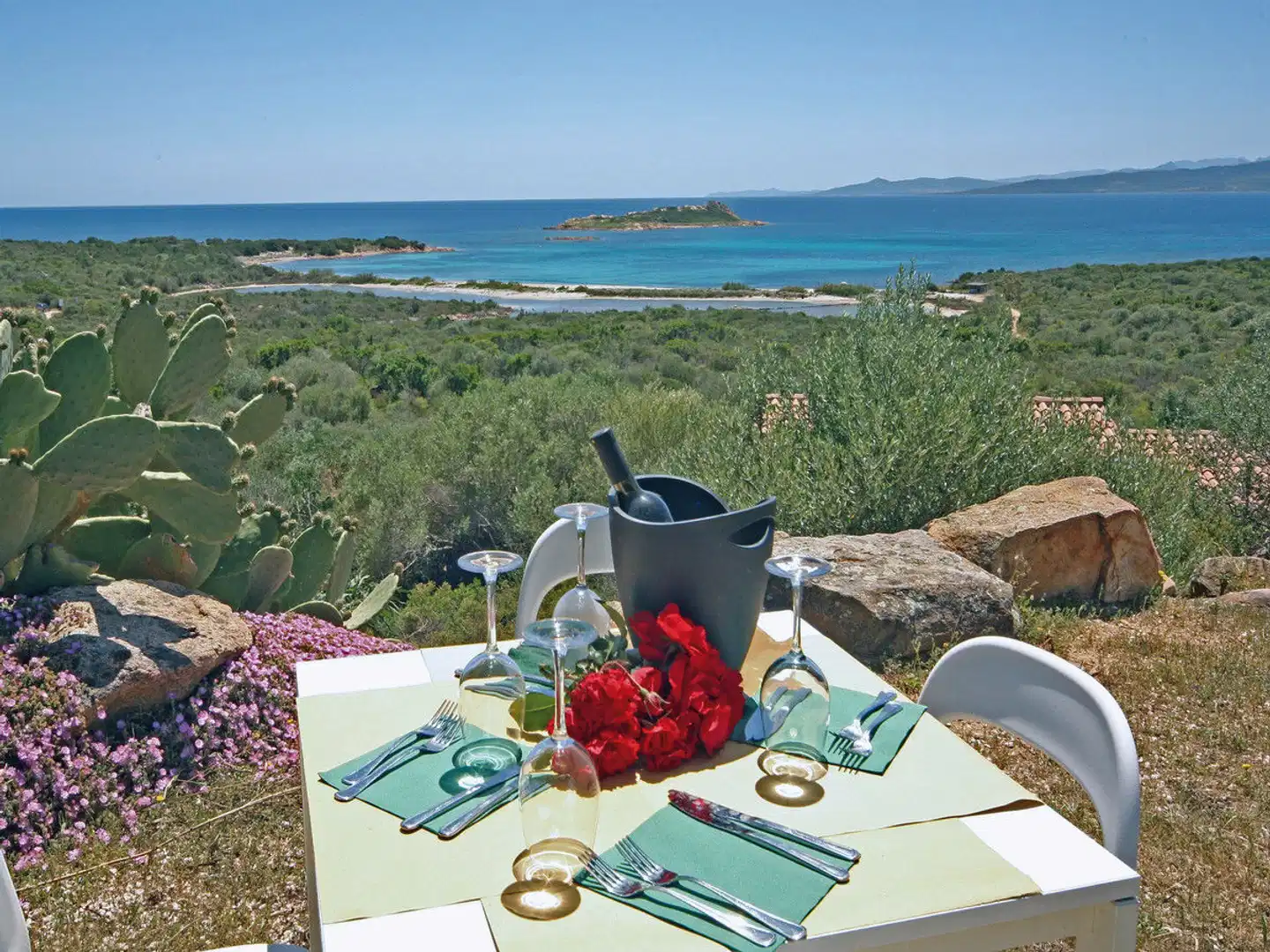 Residence Baia Salinedda Terrasse