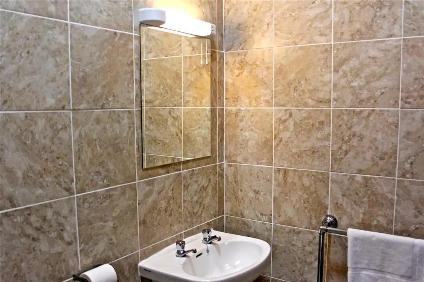 Central Hotel Badezimmer