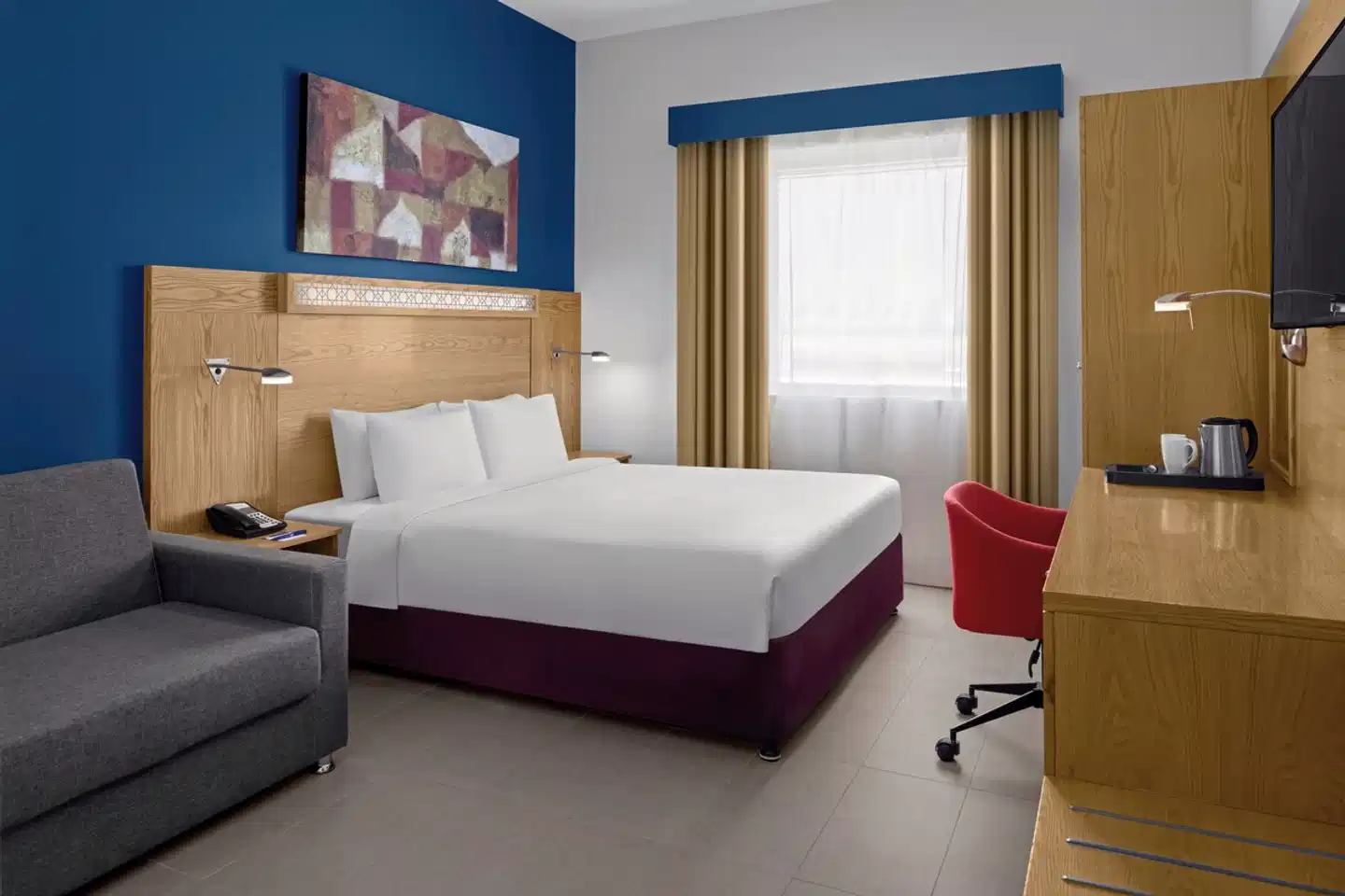 Holiday Inn Express Dubai Airport Wohnbeispiel