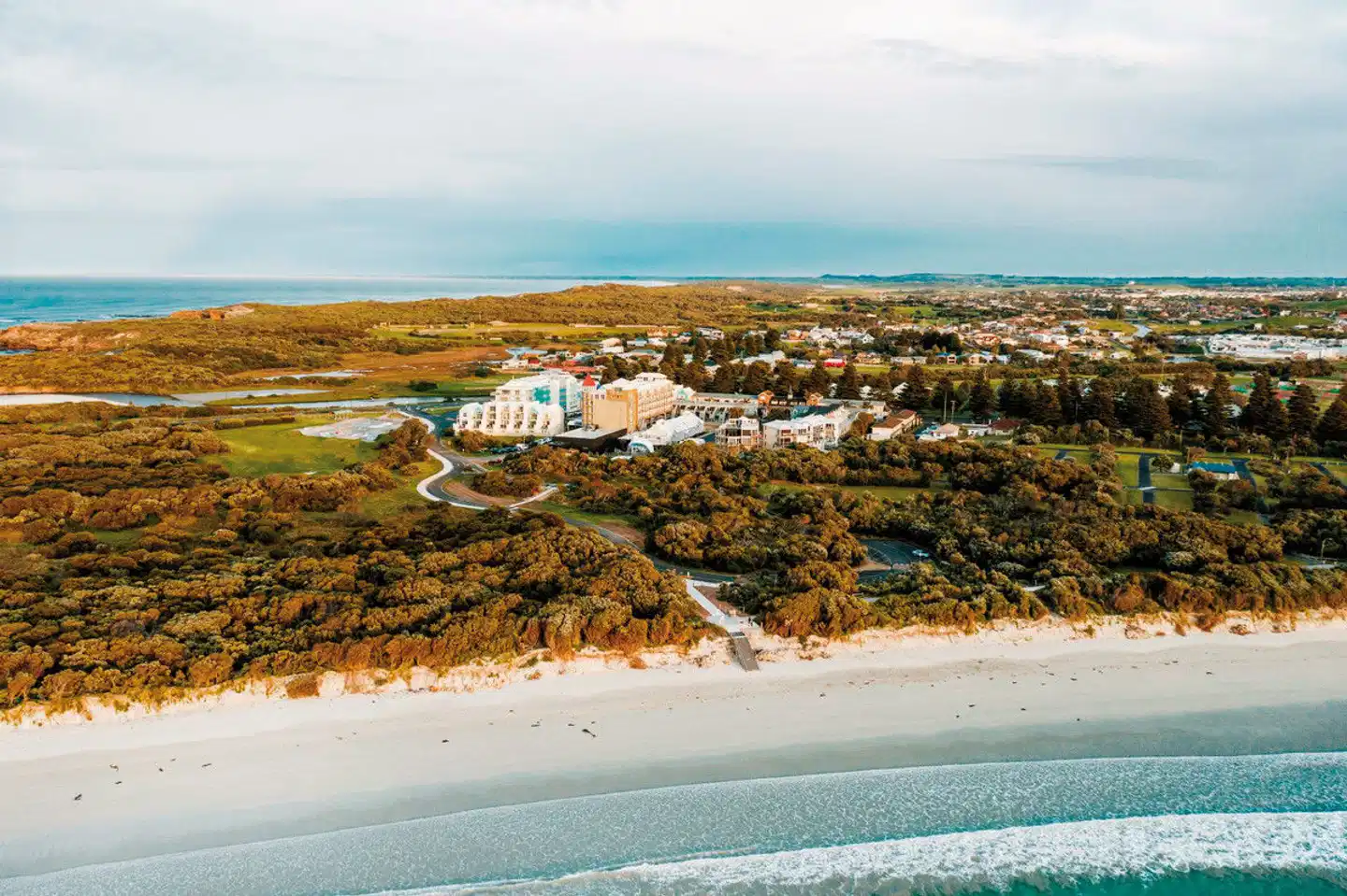 Deep Blue Hotel & Hot Springs Landschaft