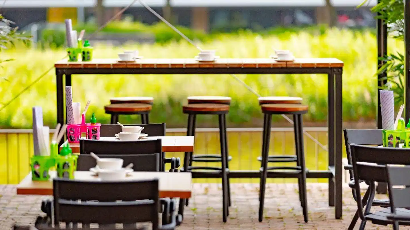 Crowne Plaza Amsterdam South Terrasse