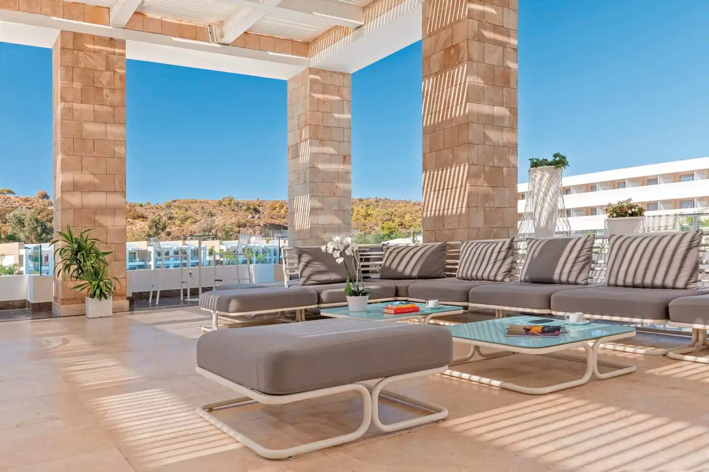 Princess Andriana Resort & Spa Terrasse