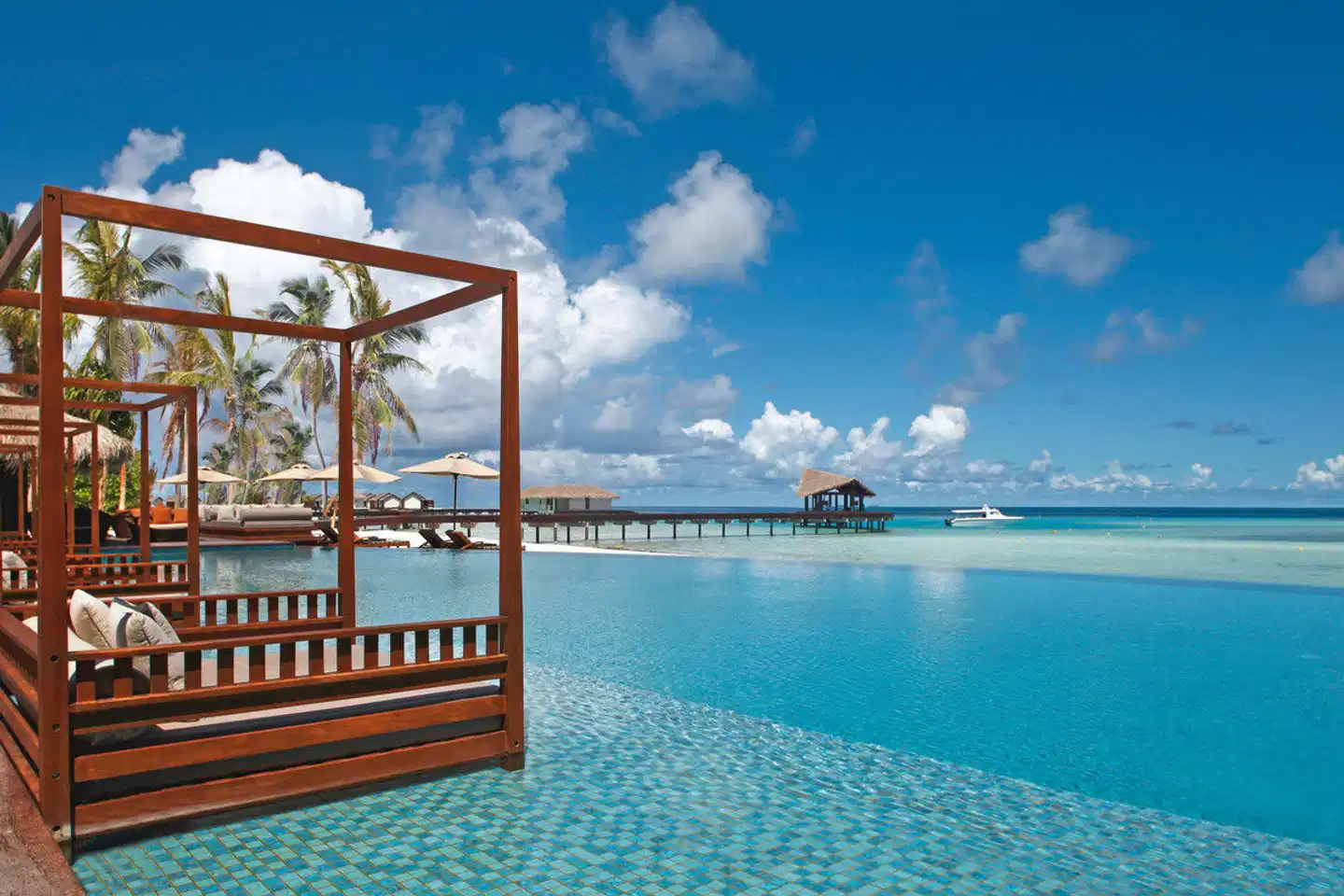 The Residence Maldives Terrasse
