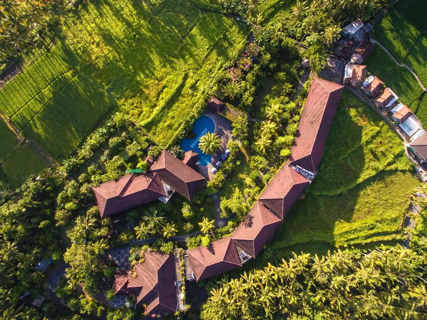 Bhuwana Ubud Hotel Landschaft