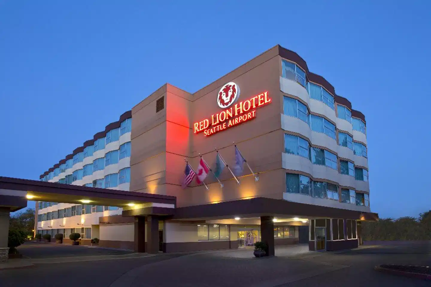 Red Lion Hotel Seattle Airport Sea-Tac Aussenansicht