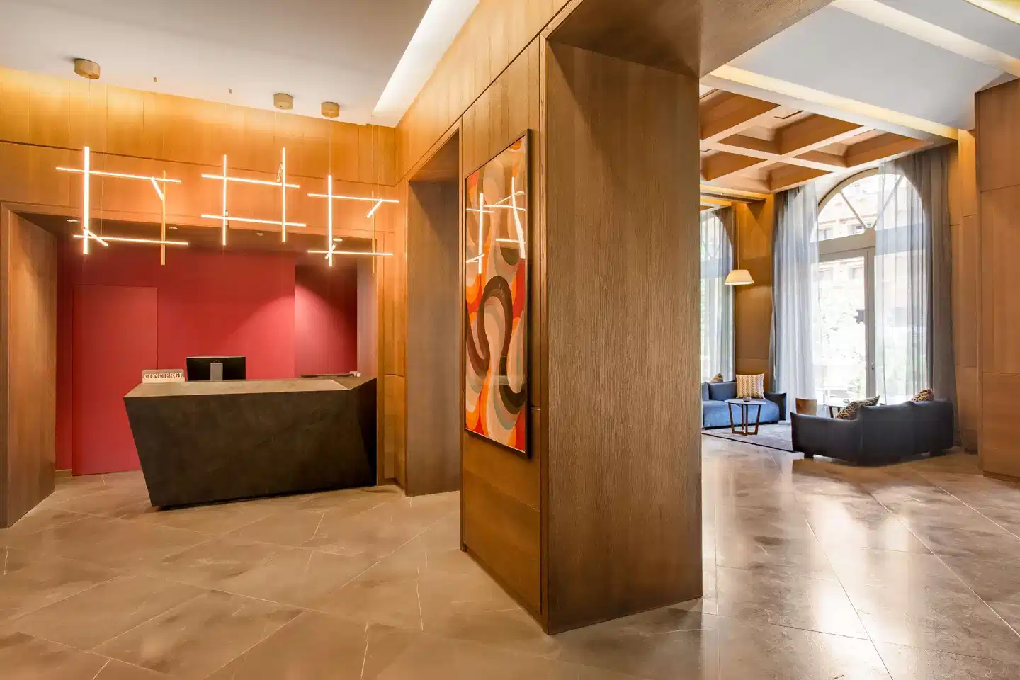 Grand Hotel Savoia Lobby