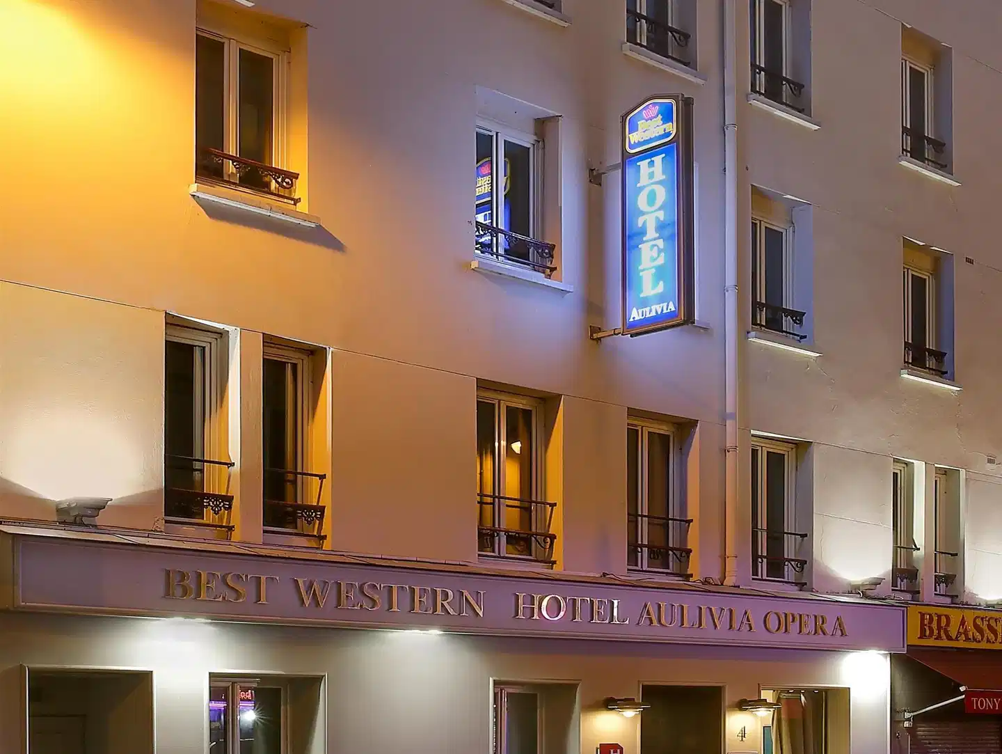 Hôtel Aulivia Opéra Aussenansicht