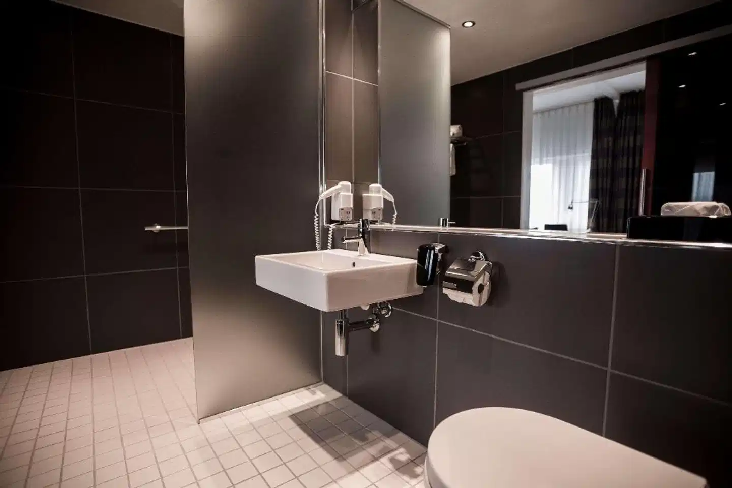 Quality Hotel Edvard Grieg Badezimmer