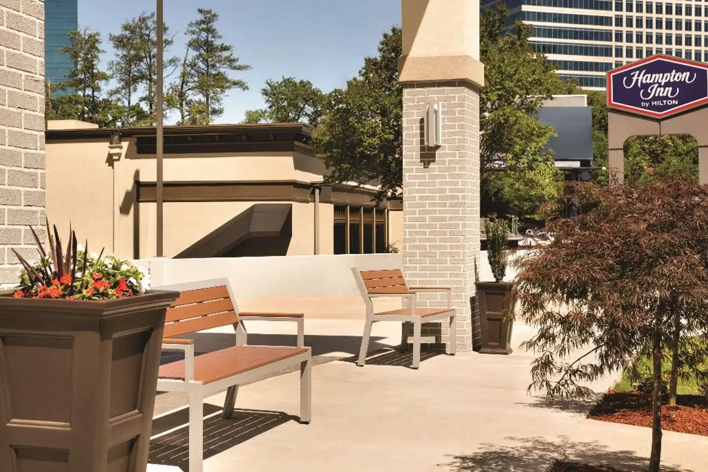 Hampton Inn Atlanta-Buckhead Terrasse
