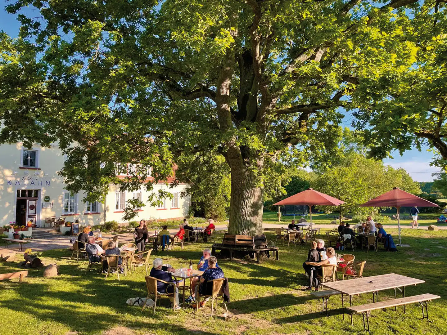 Hotel Gutshaus Kajahn Garten