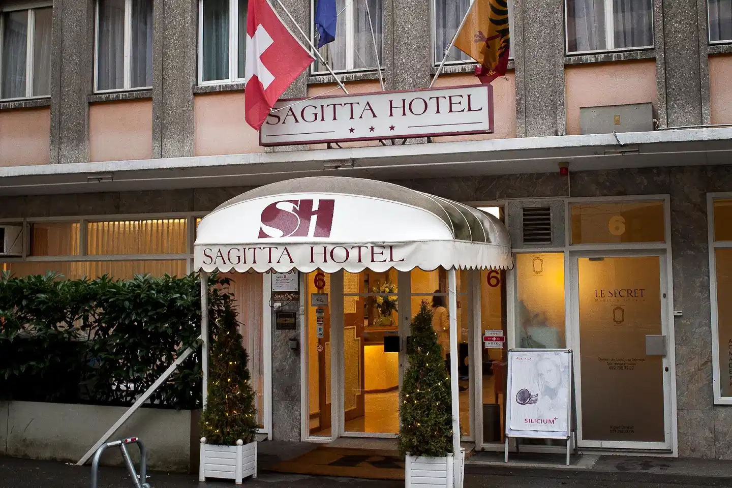 Sagitta Swiss Quality Hotel Aussenansicht