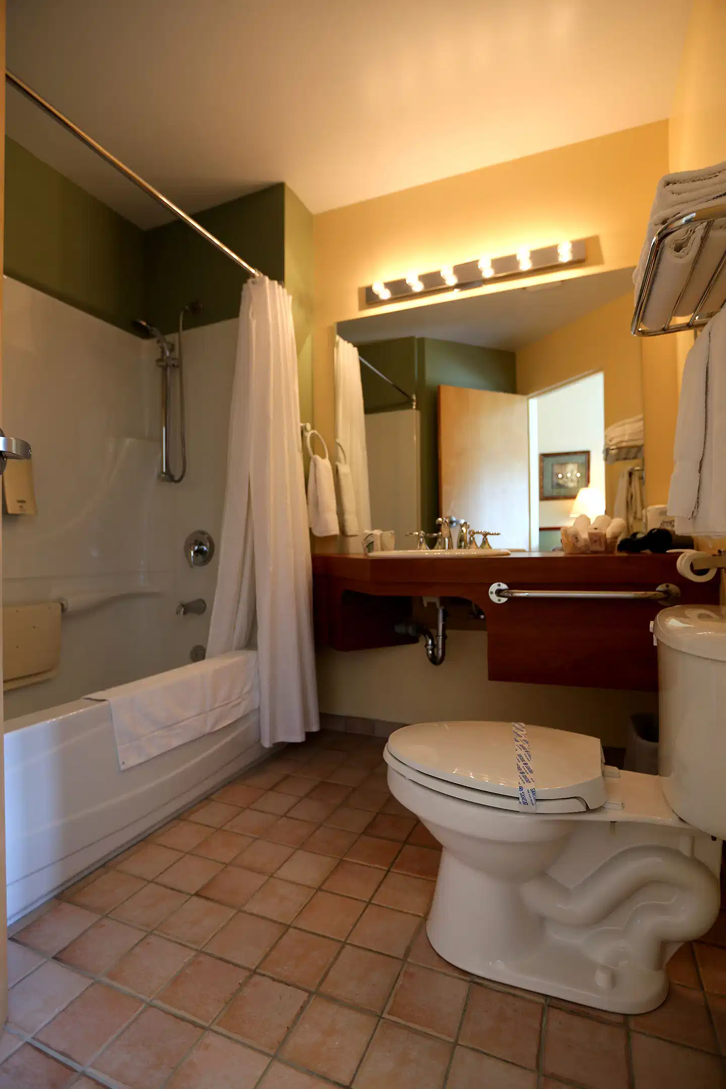 Auberge des Battures Badezimmer